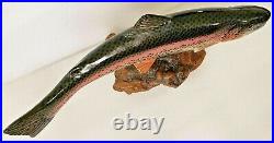 Big Sky Carvers Rainbow Trout New 1601 Fish Bsc Reel Rare Retired Carving Us