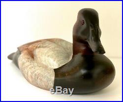Big Sky Carvers Rare Canvasback Drake Decoy Hand Carved Collectible