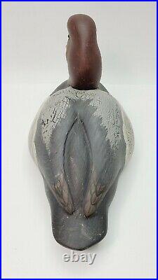 Big Sky Carvers Red Head Duck Decoy Signed Sally McMurray