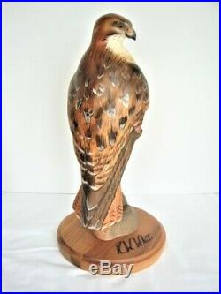 Big Sky Carvers Red Tail Hawk Masters Edition #336/1250 Signed K. W. White