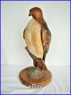 Big Sky Carvers Red Tail Hawk Masters Edition #336/1250 Signed K. W. White