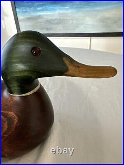 Big Sky Carvers Redhead Randy Canvasback Duck Decoy Signed By Linda Williams