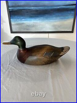 Big Sky Carvers Redhead Randy Canvasback Duck Decoy Signed By Linda Williams