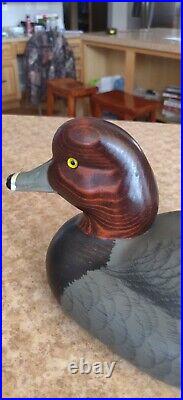Big Sky Carvers Redhead Wooden Duck Decoy Ducks Unlimited