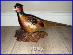 Big Sky Carvers Ring Neck Pheasant Hand Painted