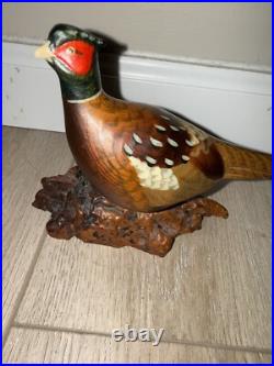 Big Sky Carvers Ring Neck Pheasant Hand Painted