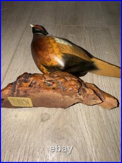Big Sky Carvers Ring Neck Pheasant Hand Painted