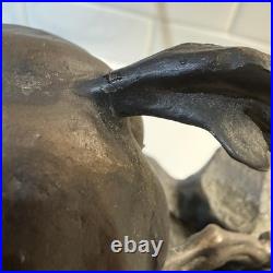 Big Sky Carvers River Runners Wild Horse Tabletop Fountain Working Pump Western