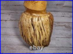 Big Sky Carvers Rustic Natural Carved Driftwood Wood Dry Vase Decorative Montana