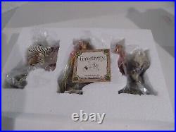 Big Sky Carvers SAF Artivity 3 Piece Zebra Lion Ostrich Nativity Set 97006