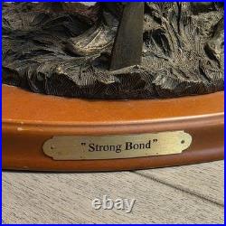 Big Sky Carvers STRONG BOND Sculpture by Cody Houston