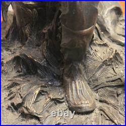 Big Sky Carvers STRONG BOND Sculpture by Cody Houston