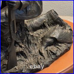Big Sky Carvers STRONG BOND Sculpture by Cody Houston