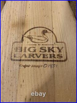 Big Sky Carvers SWAN by Rebecca Powers Approx. 26 length NICE