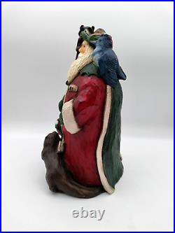 Big Sky Carvers Santa Fishing Buddies King Fisher Rainbow Trout Signed No. 10