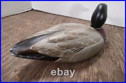 Big Sky Carvers Signed W. Smith Hand Carved & Painted Mallard Duck Figurine