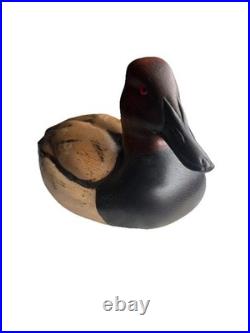 Big Sky Carvers Signed Wood Duck Decoy by Mark D. McNair Handmade 1999