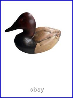 Big Sky Carvers Signed Wood Duck Decoy by Mark D. McNair Handmade 1999