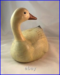 Big Sky Carvers Snow Goose Decorative Decoy-Man Cave, Cabin, Lodger, Den