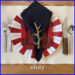 Big Sky Carvers Steak Knives Stag Faux Antler Set of 8 Stainless Steel Serrated