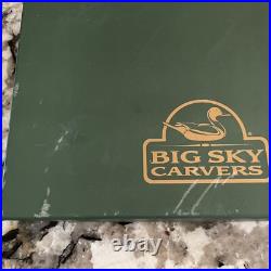 Big Sky Carvers Steak Knives Stag Faux Antler Set of 8 Stainless Steel Serrated