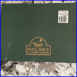 Big Sky Carvers Steak Knives Stag Faux Antler Set of 8 Stainless Steel Serrated