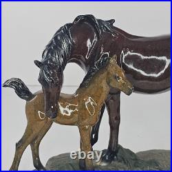 Big Sky Carvers Stonecast Collection Mare & Foal Horse Sculpture Resin Figurine