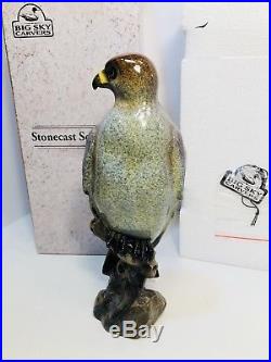Big Sky Carvers Stonecast Red-Tailed Hawk Majesty Sculpture, NEW with Box