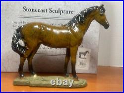 Big Sky Carvers Stonecast Spirit Horse Figurine Sculpture B5220019 2012 NOS