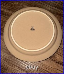 Big Sky Carvers Stoneware Fusion Trout Dinner Plates x4 Embossed Trout Lures