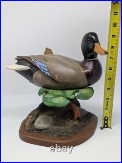 Big Sky Carvers Swimming Mallard Duck Decoy, Masters Edition Made in USA L. E