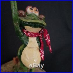 Big Sky Carvers The Redneck Frog B. D. Whort Limited Edition 3049 of 5000