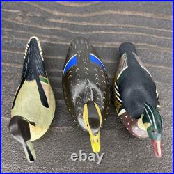 Big Sky Carvers Vintage Collectible Duck Miniature Figurines Lot of 7