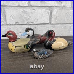 Big Sky Carvers Vintage Collectible Duck Miniature Figurines Lot of 7