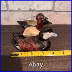 Big Sky Carvers Vintage Collectible Duck Miniature Figurines Lot of 7