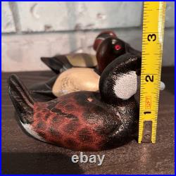 Big Sky Carvers Vintage Collectible Duck Miniature Figurines Lot of 7
