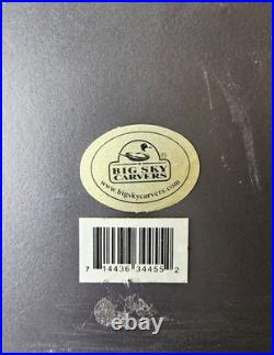 Big Sky Carvers Vintage Deer Rustic Wooden Wall Mounted Coat & Hat Rack 4 Hooks