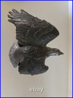 Big Sky Carvers Wanbli by Marc Pierce A13 on Wood Base Eagle