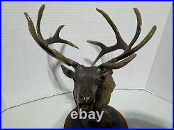 Big Sky Carvers Wapiti Cervus Elaphus American Elk Statue