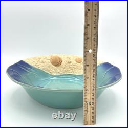 Big Sky Carvers Wave Tabletop Collection Sea Shell Bowl 12 In. Sand And Water