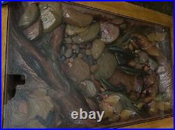 Big Sky Carvers William Herrick Trout Stream Coffee Table Fly Fishing Table