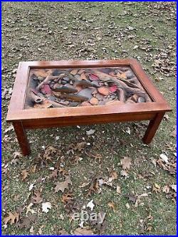 Big Sky Carvers William Herrick Trout Stream coffee table Fly Fishing