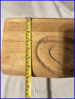 Big Sky Carvers Wood Bear Solid Pine 24Jeff Fleming Bearfoots Hand Carved