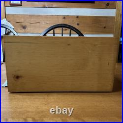 Big Sky Carvers Wood Cabinet Larry Fanning Grizzly Encounter NRA Edition RARE