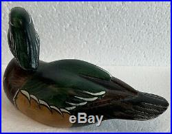 Big Sky Carvers Wood Duck 1997-1999 Chris Linn 6 1/2 Inch Original Owner