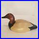 Big-Sky-Carvers-Wood-Duck-Decoy-Hand-Carved-Red-Glass-Eye-Signed-Linda-Williams-01-pkso