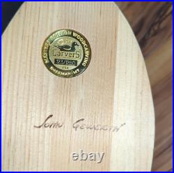 Big Sky Carvers Wood Duck Decoy Masters' Edition John Gewerth 123/1250