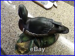 Big Sky Carvers Wood Duck Master's Edition Wood Carving Hand Carved # 40/1250