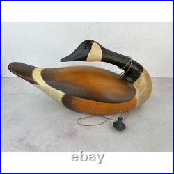 Big Sky Carvers Wooden Canadian Goose Hand-carved by Linda Williams Lodge Decor