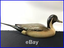 Big Sky Carvers Wooden Carved Pintail Duck. Bozeman Montana, USA Signed